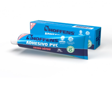 ADHESIVO PVC TUBO SECADO RAPIDO 60CC HOFFENS