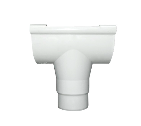BAJADA CANALETA BLANCO 80MM