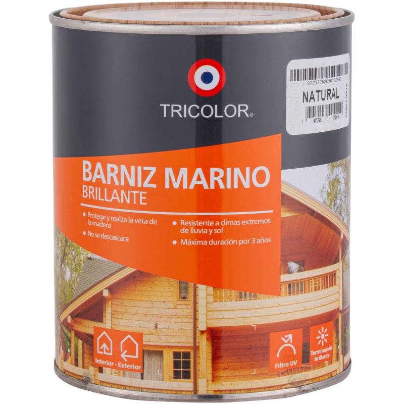 E1/ A1 BARNIZ MARINO TRICOLOR CAOBA GL