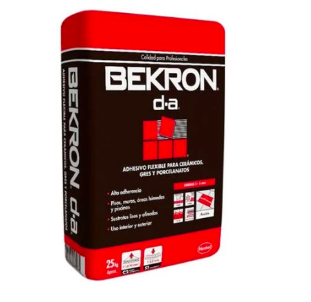 BEKRON DA ADHESIVO PORCELANATO 25 KG POLVO