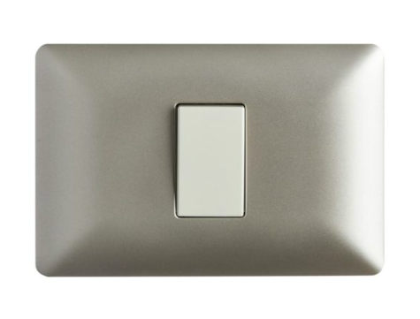 Z2/ MODULO 3911 INTERRUPTOR SIMPLE CHAMPAGNE