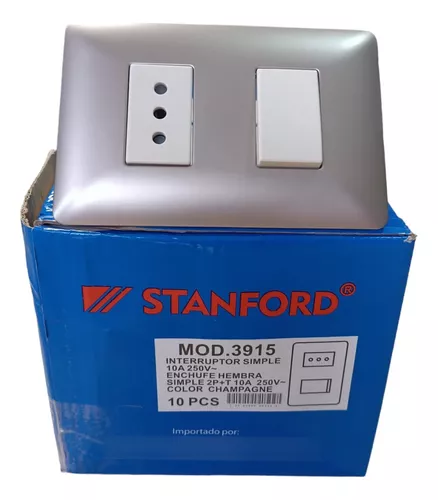 Z2/ MODULO 3913 INTERRUPTOR TRIPLE CHAMPAGNE