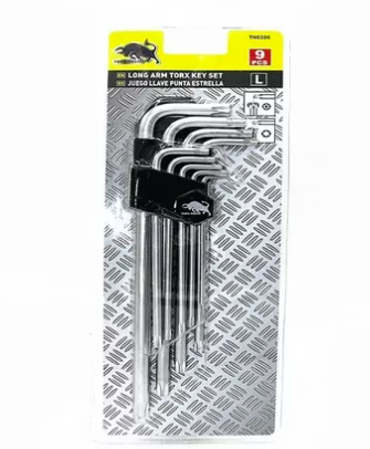 Z2/ JUEGO LLAVE PUNTA ESTRELLA 9 M