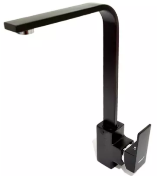 LLAVE MONOMANDO NEGRA CUADRADA LEFORGE