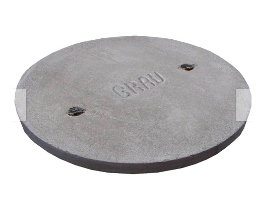 TAPA HORMIGON 60 CM REDONDA
