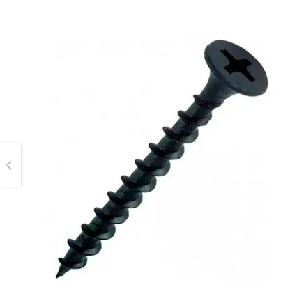 TORNILLO VOLCANITA NEGRO 1.5/8 1.000U PROFIX
