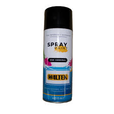 E1/B1 SPRAY WALTEK NEGRO BRILLANTE 400 ML