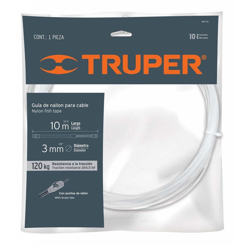 PASACABLE TRUPER 10 METROS