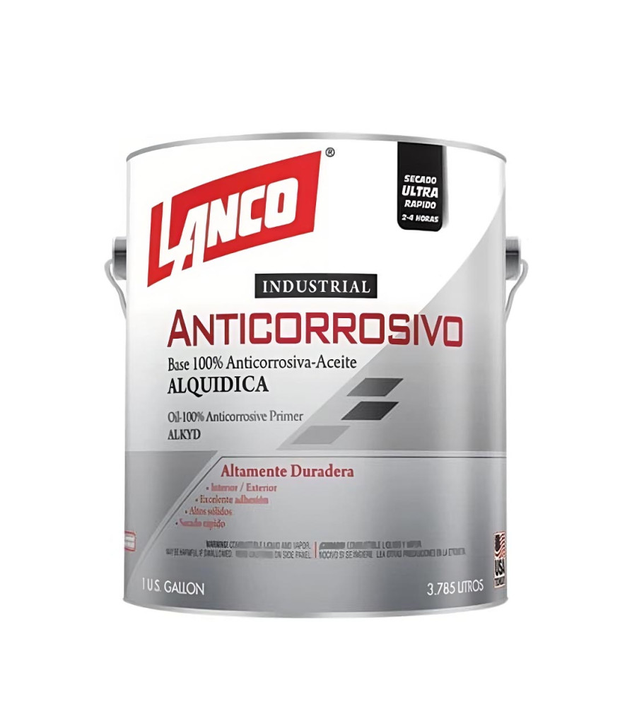 ANTICORROSIVO INDUS. ROJO LANCO GL