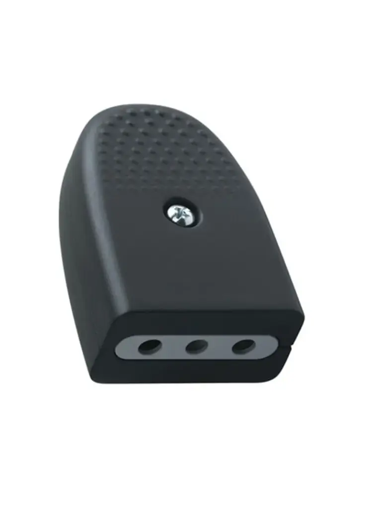 ENCHUFE HEMBRA 2P+T 10 A NEGRO MEC
