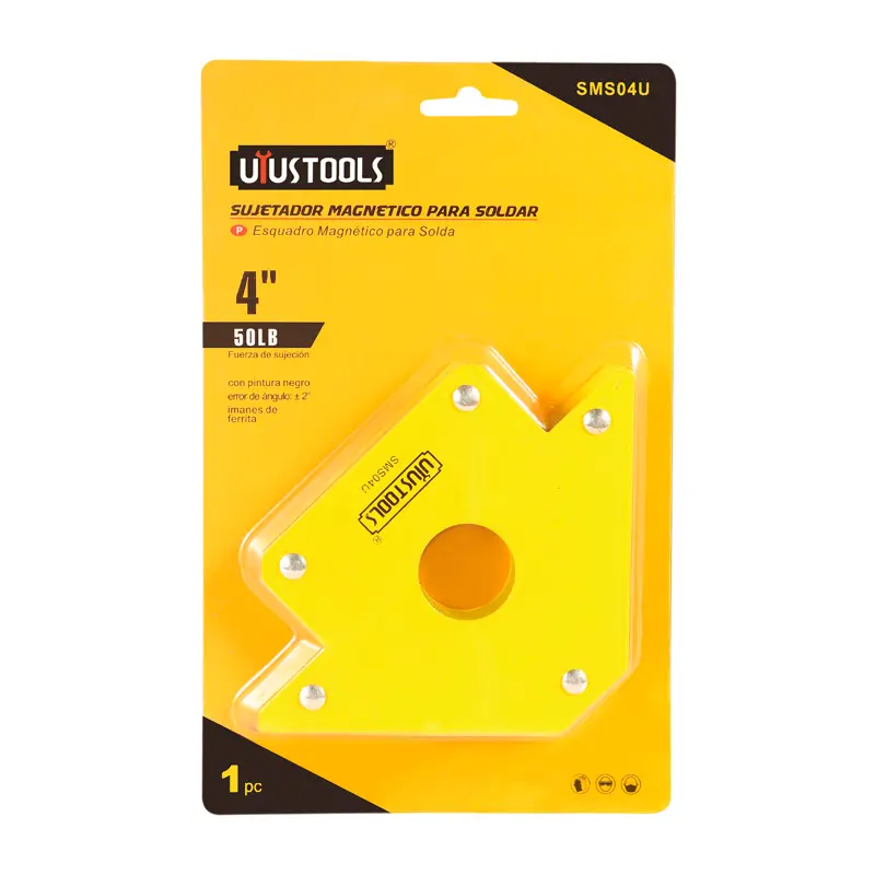ESCUADRA MAGNETICA 4" 50LB UYUSTOOLS