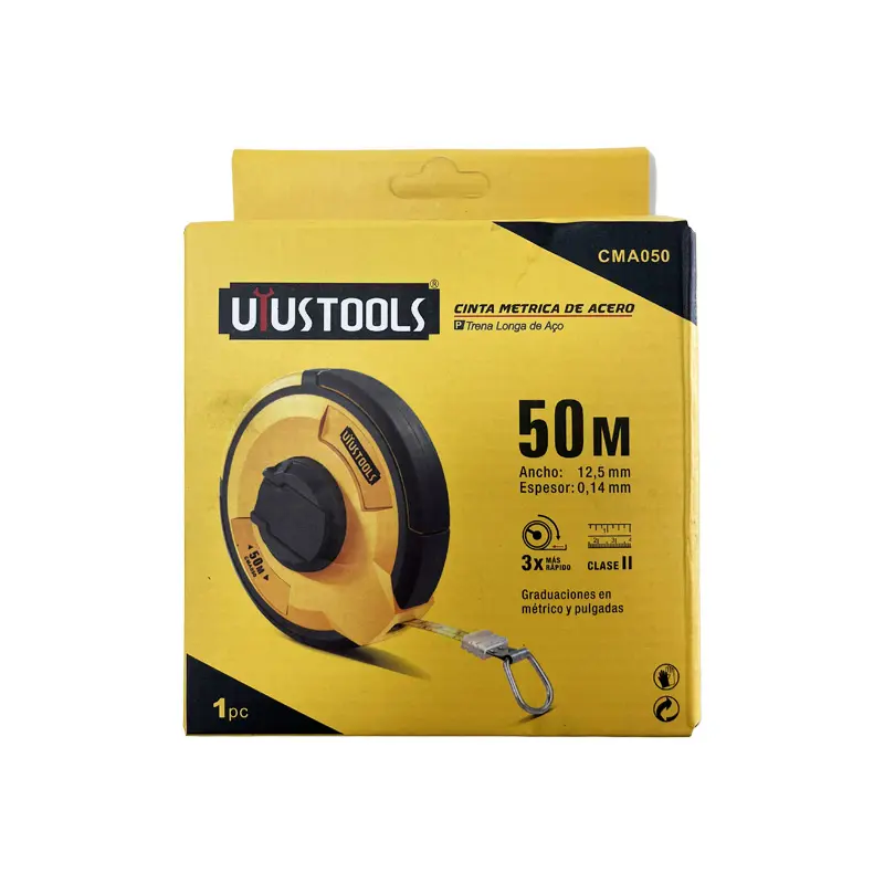 CINTA METRICA DE ACERO 31 50MM UYUS