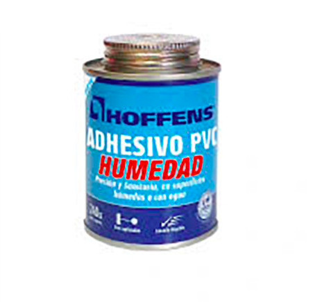 ADHESIVO PVC HUMEDAD 240CC C/APLICADOR HOFFENS