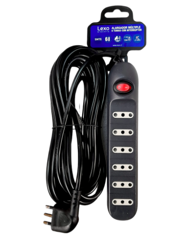 Z2/ALARGADOR LEXO 5MT NEGRO