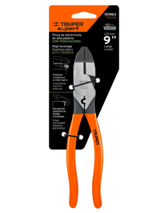 ALICATE ELECTRICISTA TRUPER 9