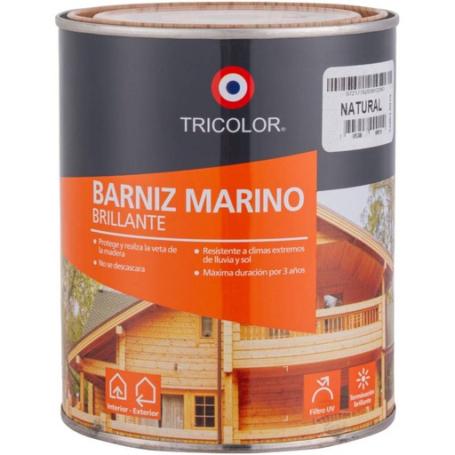 E1/ A1 BARNIZ MARINO TRICOLOR CAOBA GL