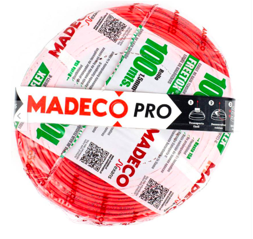 CABLE ELECTRICO ROJO 1.5 X 100 METROS
