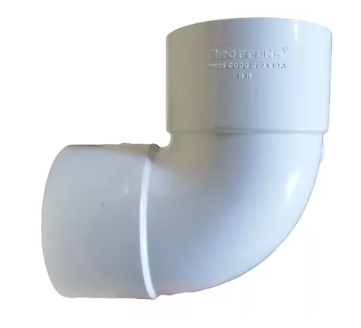 CODO CANALETA H-H BLANCA