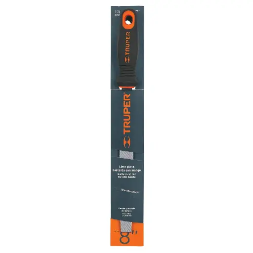 Z2/ LIMA PLANA TRUPER CON MANGO 8"