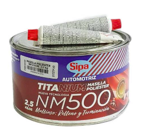 MASILLA POLIESTER SIPA 500GRS
