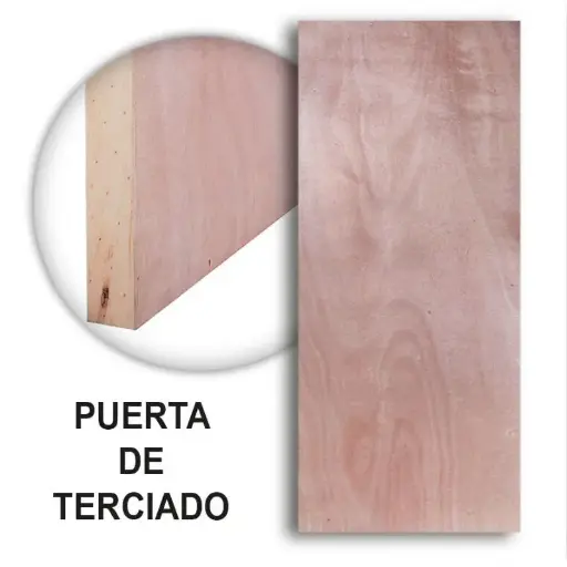 PUERTA TERCIADO 75X 200MTS