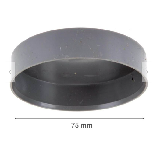 TAPA SANITARIA GRIS 110MM