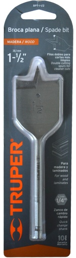 Z2/ BROCA PALETA TRUPER 1.1/2