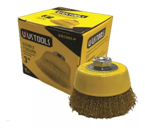 Z2/ ESCOBILLA COPA METAL UYUSTOOLS 3"