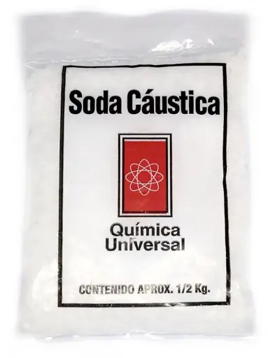 E2/ SODA CAUTICA 1/2 KILO
