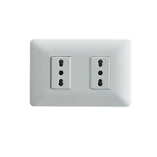 Z2/ MODULO 1920 ENCHUFE DOBLE 10/16A BLANCO