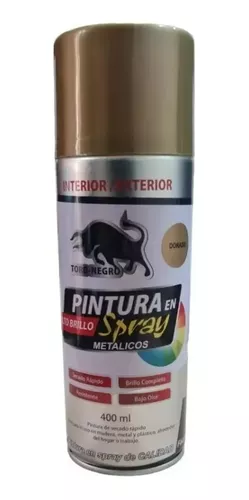 E1/B1 SPRAY DORADO METALICO TORO NEGRO 400 ML