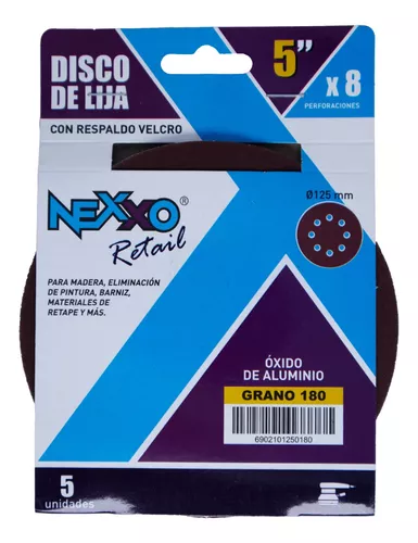 Z2/ LIJA VELCRO NEXXO 5" GRANO 180
