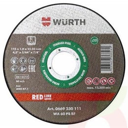 Z2/ DISCO CORTE WURTH 7 180X18X22,23 