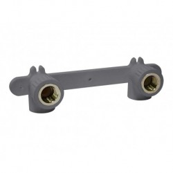 CODO DOBLE PPR HI 20 METALICO