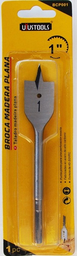 BROCA MADERA PLANA 1" UYUSTOOLS