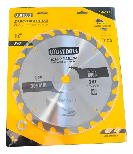 DISCO MADERA 12" 305MM 24T