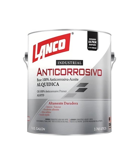 LANCO ANTI. CORR INDUS. ROJO GL