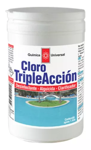 CLORO TRIPLE ACCION 1KG TABLETA QUIM.UNI