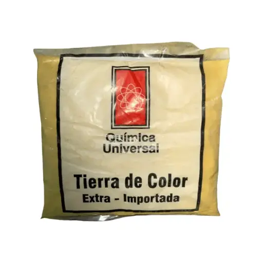 TIERRA DE COLOR OCRE 1/2 KG OCRE QUIM.UNI