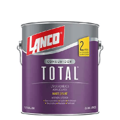 LATEX TOTAL BLANCO LANCO GL