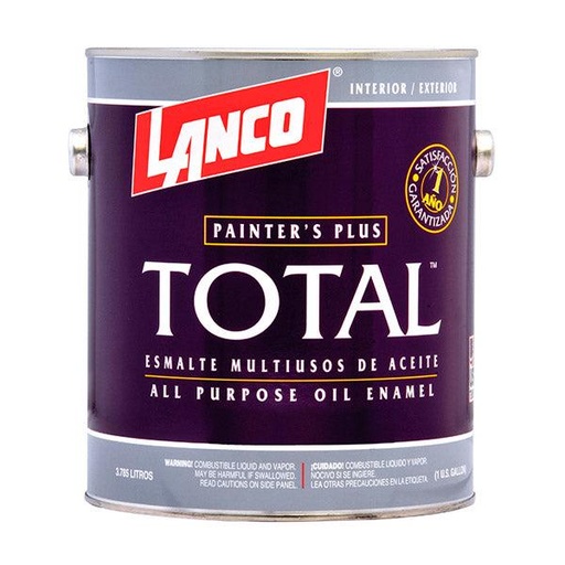 ESMALTE SINTETICO TOTAL NEGRO LANCO GL