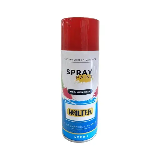 SPRAY ROJO OSCURO 400ML WALTEK
