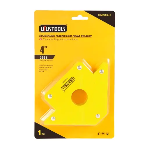 ESCUADRA MAGNETICA 4" 50LB UYUSTOOLS